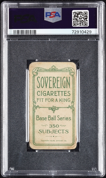 1909-11 T206 Red Dooin (Sovereign 350 Back) PSA 1.5
