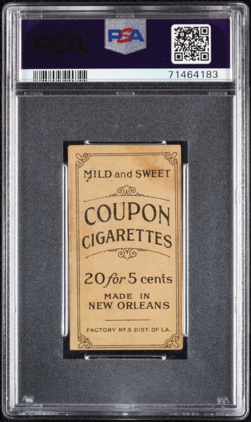 1914 T213 Coupon Cigarettes (Type 2) Christy Mathewson PSA 1