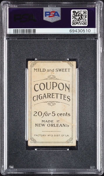 1914 T213 Coupon Cigarettes (Type 2) Chief Bender No Trees, Baltimore PSA 1
