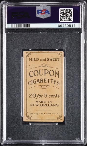 1914 T213 Coupon Cigarettes (Type 2) Chief Bender Trees Background, Phila. Natl. PSA 2 (MK)