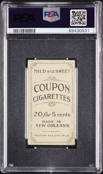 1914 T213 Coupon Cigarettes (Type 2) Bobby Byrne PSA 1.5