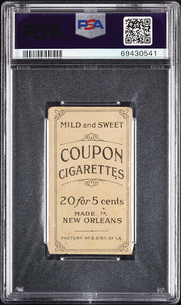 1914 T213 Coupon Cigarettes (Type 2) Frank Chance Los Angeles, Portrait PSA 1