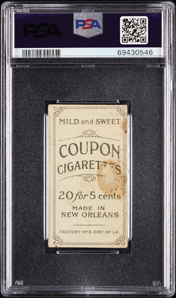1914 T213 Coupon Cigarettes (Type 2) Hal Chase Buffalo, Portrait PSA 2
