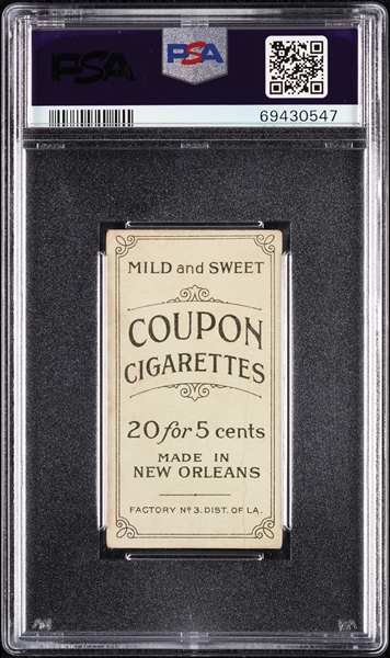 1914 T213 Coupon Cigarettes (Type 2) Hal Chase Buffalo, Portrait PSA 1