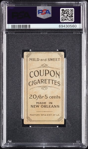 1914 T213 Coupon Cigarettes (Type 2) Harry Davis Philadelphia Amer. PSA 1