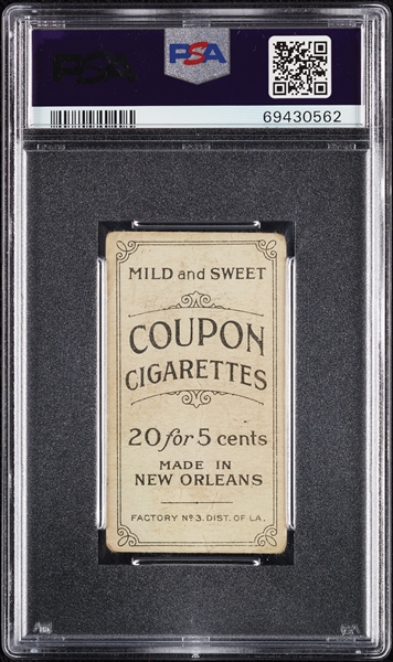 1914 T213 Coupon Cigarettes (Type 2) Harry Davis Phila. Amer. PSA 1