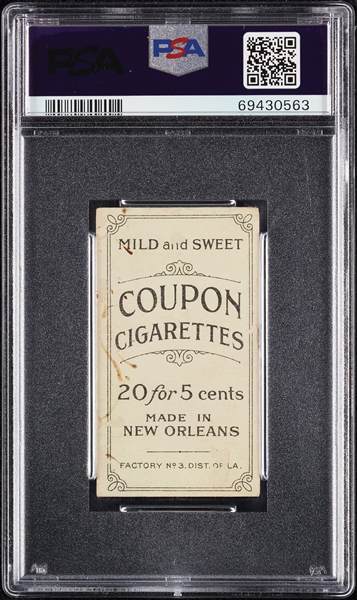 1914 T213 Coupon Cigarettes (Type 2) Ray Demmitt St. Louis Uniform PSA 2