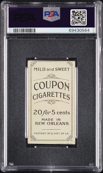 1914 T213 Coupon Cigarettes (Type 2) Ray Demmitt St. Louis Uniform PSA 1.5