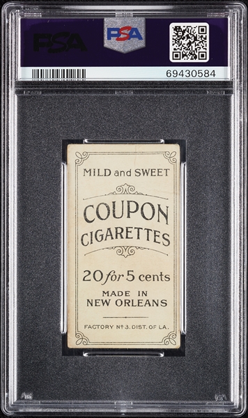 1914 T213 Coupon Cigarettes (Type 2) Tom Downey PSA 1.5