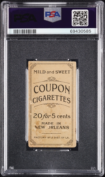 1914 T213 Coupon Cigarettes (Type 2) Larry Doyle Portrait PSA 2.5