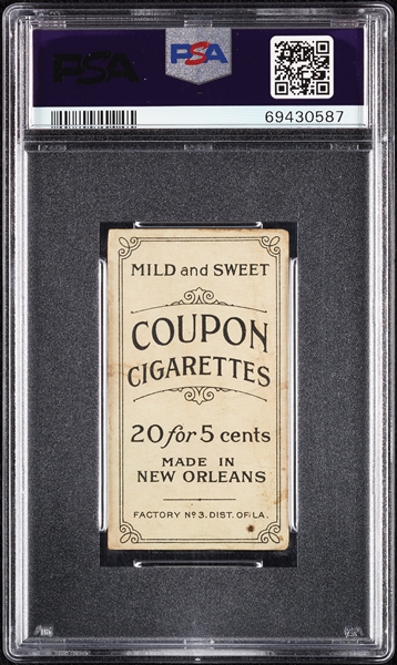 1914 T213 Coupon Cigarettes (Type 2) Larry Doyle Portrait PSA 1.5