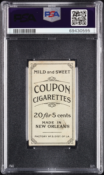 1914 T213 Coupon Cigarettes (Type 2) Jean Dubuc PSA 3