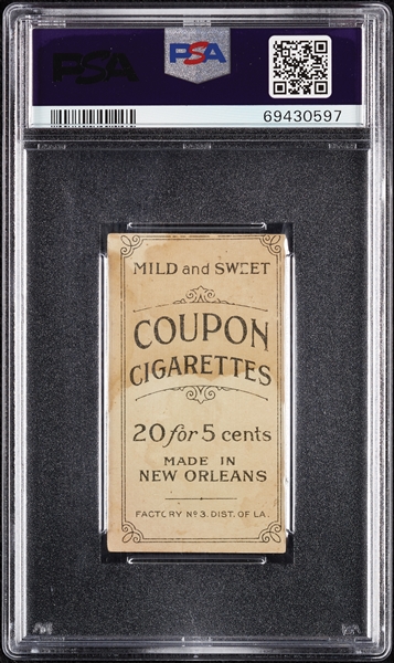 1914 T213 Coupon Cigarettes (Type 2) Jack Dunn Picture Is Joe Dunn PSA 1.5