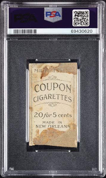 1914 T213 Coupon Cigarettes (Type 2) Clark Griffith PSA Authentic