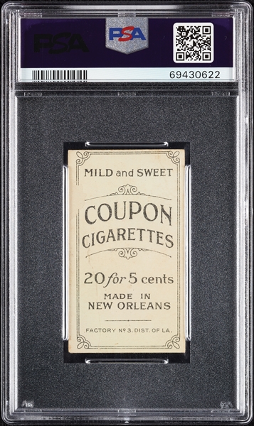 1914 T213 Coupon Cigarettes (Type 2) Clark Griffith PSA 1.5