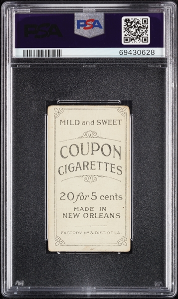 1914 T213 Coupon Cigarettes (Type 2) Dick Hoblitzell Cincinnati PSA 1.5
