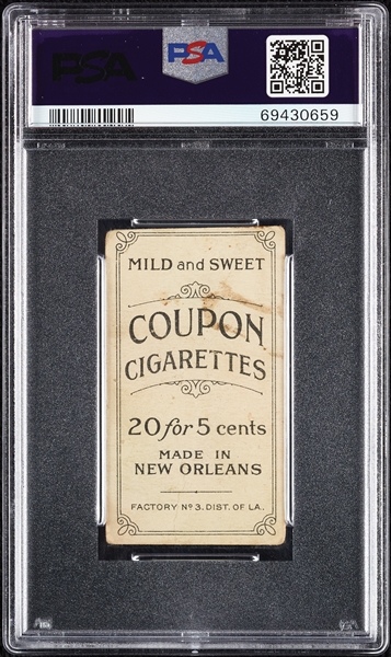 1914 T213 Coupon Cigarettes (Type 2) Joe Kelley New York PSA 1.5