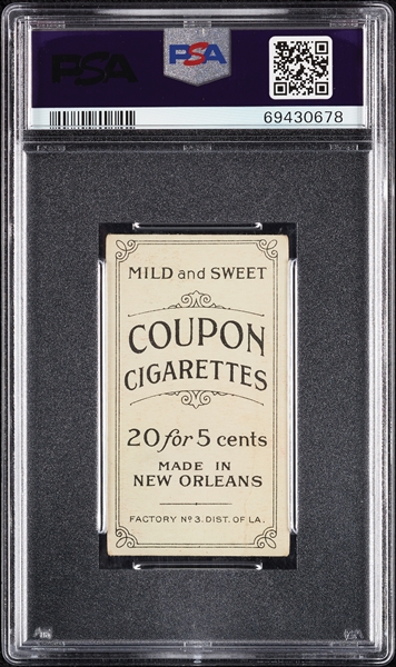 1914 T213 Coupon Cigarettes (Type 2) Ed Lennox PSA 1.5