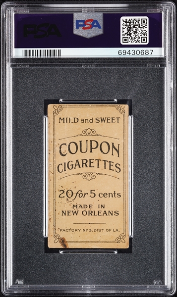 1914 T213 Coupon Cigarettes (Type 2) Rube Marquard Brooklyn, Pitching PSA 1.5