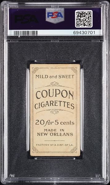 1914 T213 Coupon Cigarettes (Type 2) George McQuillan Pittsburgh PSA 1