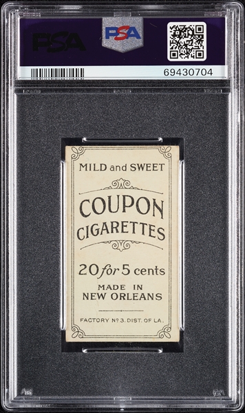 1914 T213 Coupon Cigarettes (Type 2) George McQuillan Pittsburgh PSA 3