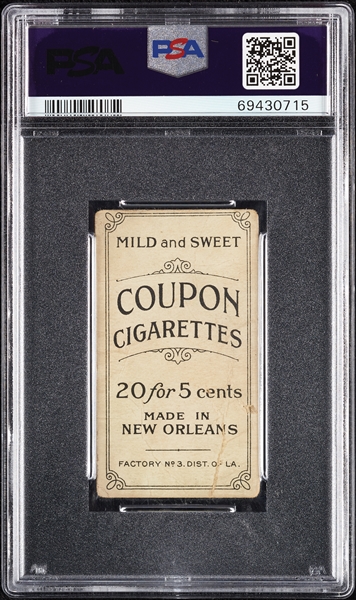 1914 T213 Coupon Cigarettes (Type 2) Chief Meyers New York, Fielding PSA 1