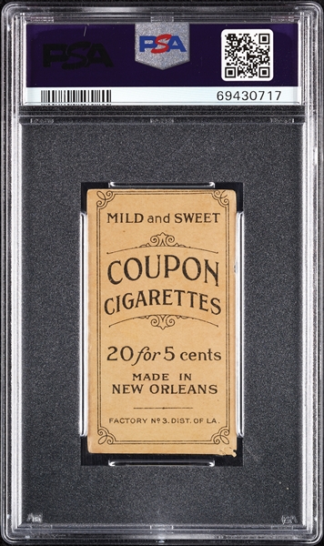 1914 T213 Coupon Cigarettes (Type 2) Chief Meyers Brooklyn, Portrait PSA 3