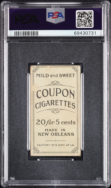1914 T213 Coupon Cigarettes (Type 2) Danny Murphy PSA 1.5