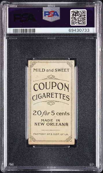 1914 T213 Coupon Cigarettes (Type 2) Red Murray New York PSA 3