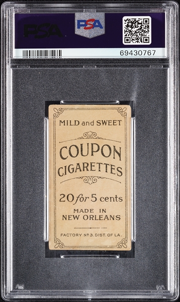 1914 T213 Coupon Cigarettes (Type 2) Wildfire Schulte PSA 1