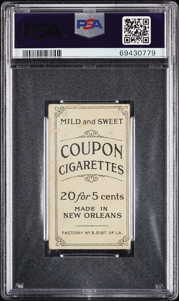 1914 T213 Coupon Cigarettes (Type 2) Ed Summers PSA 1
