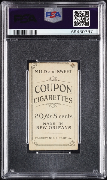 1914 T213 Coupon Cigarettes (Type 2) Heinie Wagner PSA 2.5