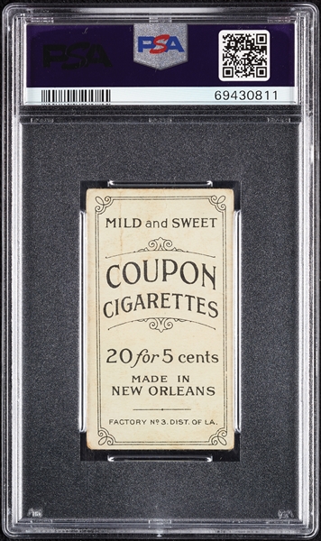 1914 T213 Coupon Cigarettes (Type 2) Ed Willett St. Louis PSA 1