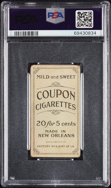 1914 T213 Coupon Cigarettes (Type 2) Tris Speaker PSA 1.5