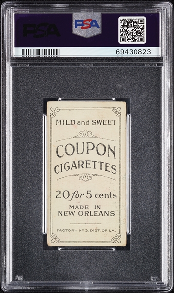 1914 T213 Coupon Cigarettes (Type 2) Hooks Wiltse New York, Pitching PSA 2