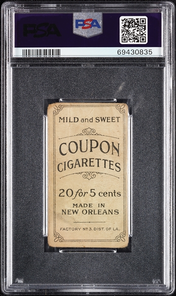 1914 T213 Coupon Cigarettes (Type 2) Howie Camnitz Pittsburgh PSA 1