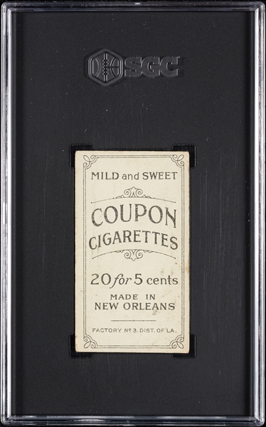 1914 T213 Coupon Cigarettes (Type 2) Rebel Oakes SGC 1