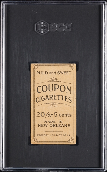 1914 T213 Coupon Cigarettes (Type 2) Owen Wilson SGC 1.5