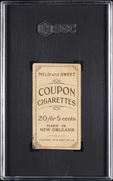 1914 T213 Coupon Cigarettes (Type 2) Owen Wilson SGC 1