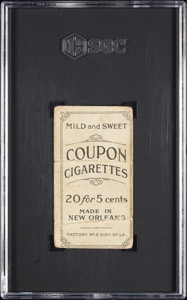 1914 T213 Coupon Cigarettes (Type 2) Dots Miller SGC 1