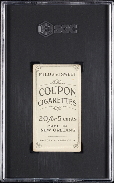 1914 T213 Coupon Cigarettes (Type 2) Dots Miller SGC 3