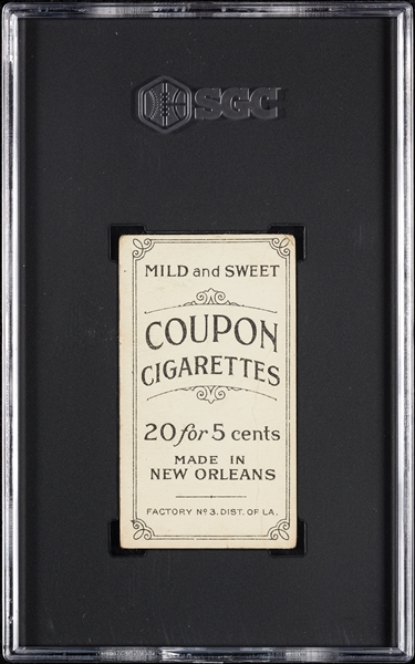 1914 T213 Coupon Cigarettes (Type 2) Jeff Sweeney New York SGC 1