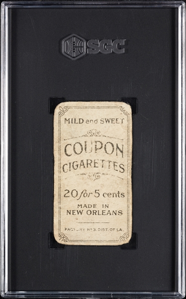 1914 T213 Coupon Cigarettes (Type 2) Billy Campbell SGC 1