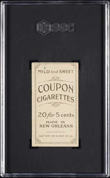 1914 T213 Coupon Cigarettes (Type 2) Rube Oldring Philadelphia Amer. SGC 1