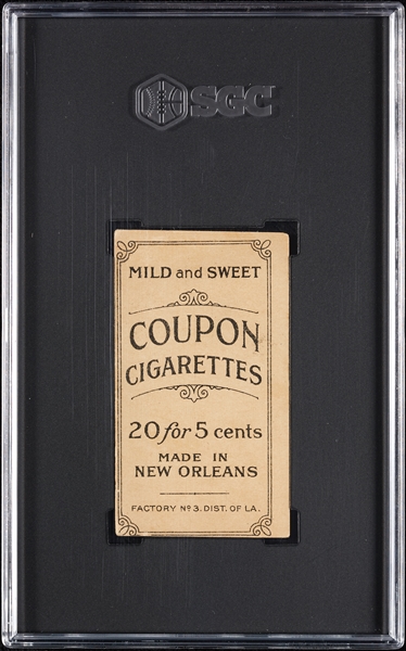 1914 T213 Coupon Cigarettes (Type 2) Josh Devore Philadelphia SGC 2
