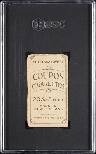 1914 T213 Coupon Cigarettes (Type 2) Clark Griffith SGC 1