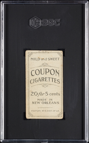 1914 T213 Coupon Cigarettes (Type 2) Dode Paskert Philadelphia Nat. SGC 1.5