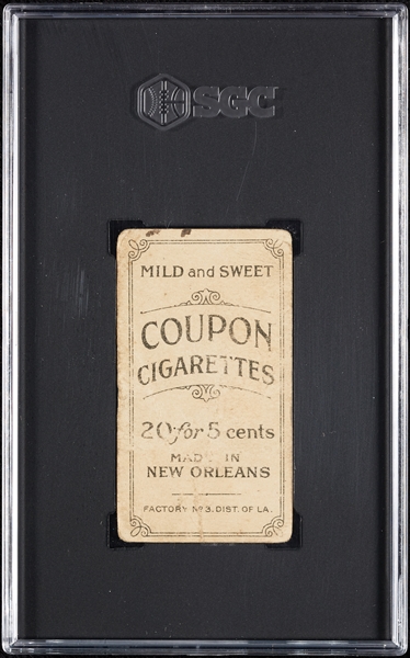 1914 T213 Coupon Cigarettes (Type 2) Bobby Byrne SGC 1