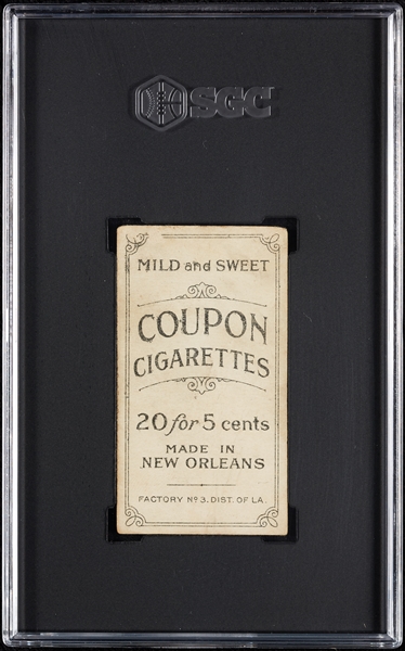 1914 T213 Coupon Cigarettes (Type 2) Ed Willett St. Louis SGC 2.5