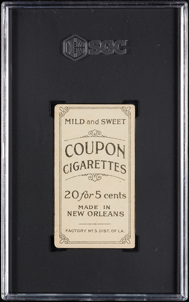 1914 T213 Coupon Cigarettes (Type 2) Bobby Byrne SGC 2